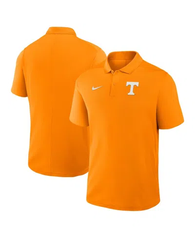 NIKE MEN'S TENNESSEE ORANGE TENNESSEE VOLUNTEERS PRIMETIME VICTORY PRIMARY LOGO PERFORMANCE POLO SHIRT