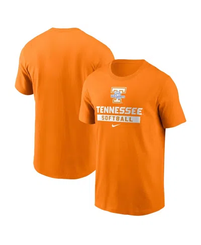 NIKE MEN'S TENNESSEE ORANGE TENNESSEE VOLUNTEERS SOFTBALL T-SHIRT