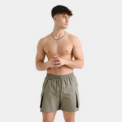 NIKE NIKE MEN'S VOYAGE 5" VOLLEY MULTI-POCKET SWIM SHORTS