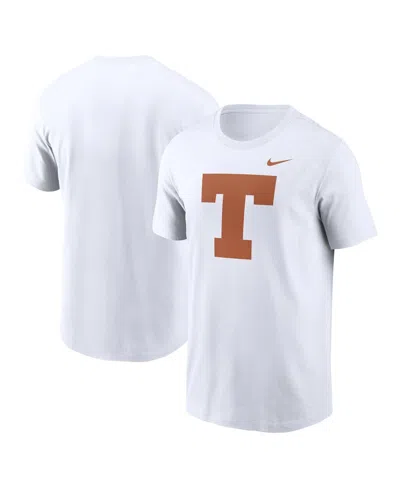 NIKE MEN'S WHITE TEXAS LONGHORNS BASEBALL LOGO T-SHIRT