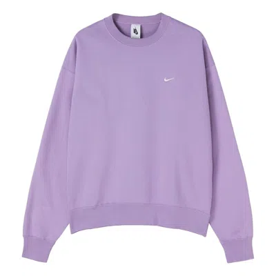 NIKE Nike MENS Lab Nrg Fleece Crew Casual Sports Purple