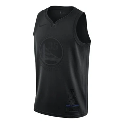 NIKE Nike MENS NBA Golden State Warriors Durant MVP Connected Jersey Black