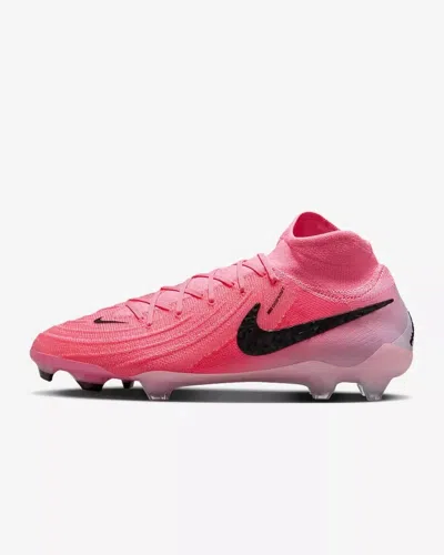 NIKE MENS SIZE 10.5 NIKE PHANTOM LUNA 2 ELITE FG SOCCER CLEATS SUNSET PINK FJ2572-600