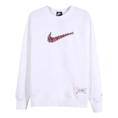 NIKE Nike MENS Sportswear Casual Sports Crew-neck White