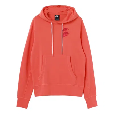 NIKE Nike MENS Sportswear Pullover French Terry Orange