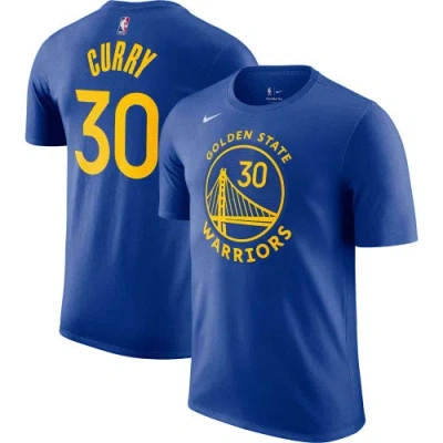 NIKE MENS STEPHEN CURRY NIKE WARRIORS NAME & NUMBER T-SHIRT