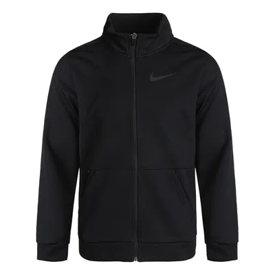 NIKE Nike MENS Therma Sports Training Stand Collar Jacket Black