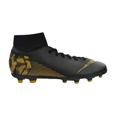 NIKE MERCURIAL SUPERFLY 6 CLUB MG 'BLACK METALLIC GOLD'