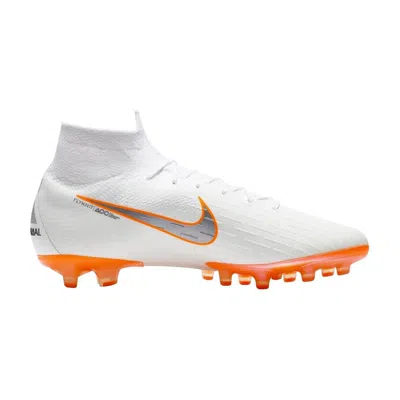 NIKE MERCURIAL SUPERFLY 6 ELITE AG 'WHITE ORANGE'