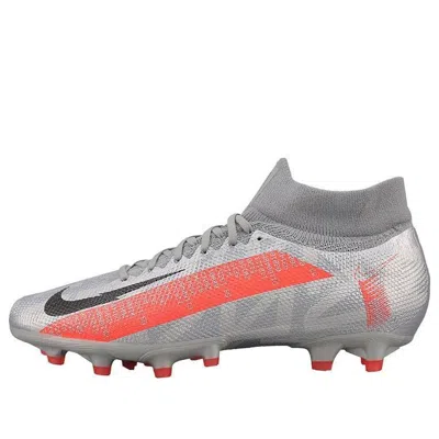 NIKE Nike Mercurial Superfly 7 Elite AG Artificial Grass 'Grey Orange'
