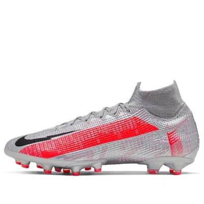 NIKE Nike Mercurial Superfly 7 Elite AG Pro 'Metallic Grey Crimson'