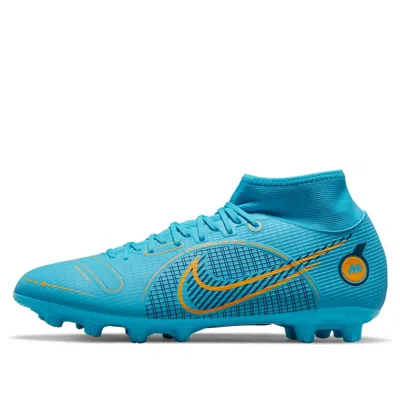NIKE Nike Mercurial Superfly 8 Academy HG 'Light blue Yellow'