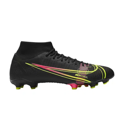 NIKE MERCURIAL SUPERFLY 8 ACADEMY MG 'BLACK CYBER'