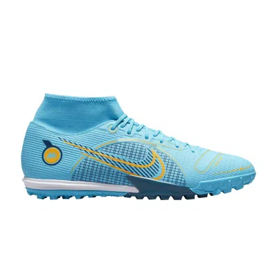 NIKE MERCURIAL SUPERFLY 8 ACADEMY TF 'CHLORINE BLUE'