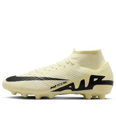 NIKE Nike Mercurial Superfly 9 Academy Hard-Ground High-Top Soccer Cleats 'Lemonade'