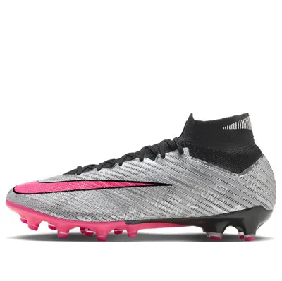 NIKE Nike Mercurial Superfly 9 Elite 25 AG-Pro 'Metallic Silver Hyper Pink'