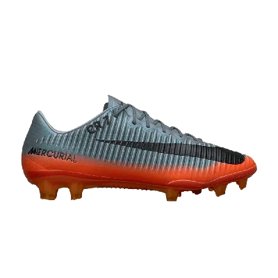 NIKE MERCURIAL VAPOR 11 CR7 FG 'COOL GREY METALLIC'