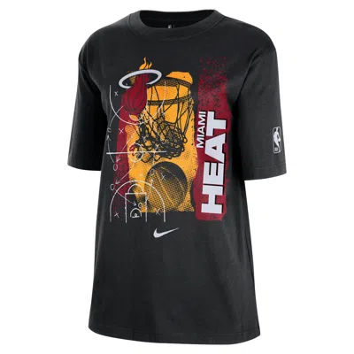 NIKE MIAMI HEAT COURTSIDE  WOMEN'S NBA T-SHIRT