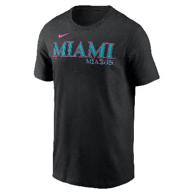 NIKE MIAMI MARLINS CITY CONNECT WORDMARK  MEN'S MLB T-SHIRT