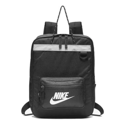 NIKE Nike mini Small schoolbag Large logo Athleisure Casual Sports Student schoolbag backpack Black