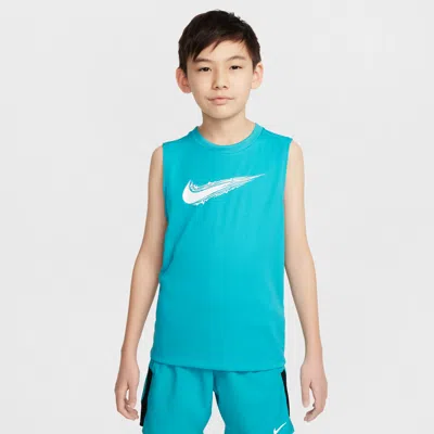 NIKE MULTI BIG KIDS' (BOYS') DRI-FIT SLEEVELESS SHIRT