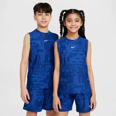 NIKE MULTI BIG KIDS' DRI-FIT SLEEVELESS TOP