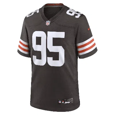 NIKE MYLES GARRETT CLEVELAND BROWNS  MEN'S NFL GAME JERSEY