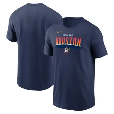 NIKE NIKE NAVY HOUSTON ASTROS CITY CONNECT T-SHIRT