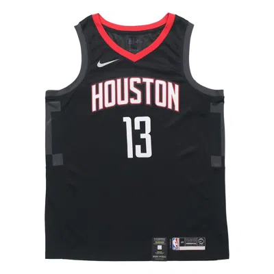 NIKE Nike NBA Basketball Jersey Vest SW Fan Edition Rockets 13 Black