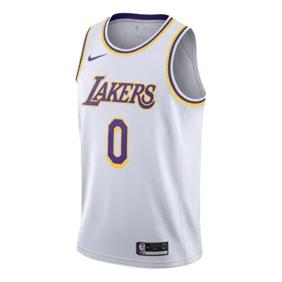 NIKE Nike NBA Basketball Jersey/Vest SW Fan Edition Los Angeles Lakers Kuzma 0 Jersey White