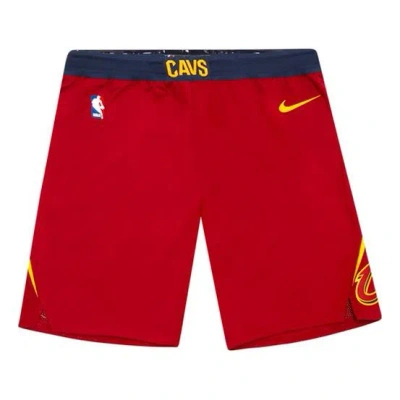 NIKE Nike NBA Basketball Shorts Cleveland Cavaliers AU Player Edition Shorts Team Red