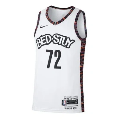 NIKE Nike NBA Casual Sports Basketball Jersey SW Fan Edition Jeresy Biggie Nets City Edition Brooklyn Net