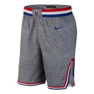 NIKE Nike NBA City Edition Swingman Shorts Philadelphia 76ers Gray