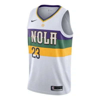 NIKE Nike NBA City limited Jersey SW Fan Edition 18-19 Season New Orleans Pelicans Davis No. 23 White