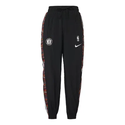 NIKE Nike NBA Courtside City Edition Brooklyn Nets Sports Long Pants Black