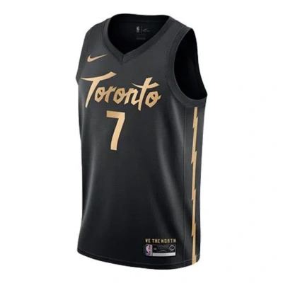 NIKE Nike NBA Retro Basketball Jersey/Vest SW Fan Edition Toronto Raptors No. 7 Black