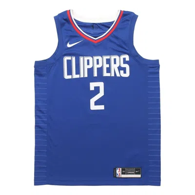 NIKE Nike NBA Sports Basketball Jersey SW Fan Edition Los Angeles Clippers Leonard 2 Blue