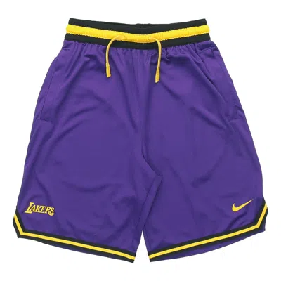 NIKE Nike NBA Statement DNA Los Angeles Lakers Basketball Training Sports Shorts Purple