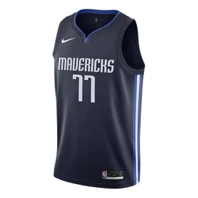 NIKE Nike NBA Swingman Jersey limited SW Fan Edition 2019-2020 Season Dallas Mavericks Basketball Vest Bl