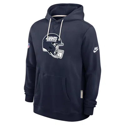 NIKE NEW YORK GIANTS SIDELINE ALT  MEN'S DRI-FIT NFL PULLOVER HOODIE