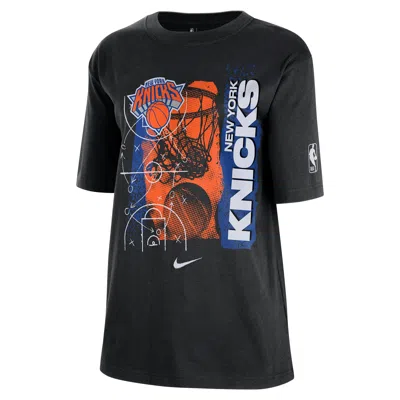 NIKE NEW YORK KNICKS COURTSIDE  WOMEN'S NBA T-SHIRT