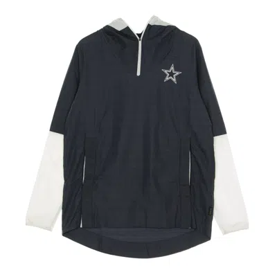 NIKE-NFL MEN'S REMOVABLE WINDBREAKER NFL TEAM LOGO PREGAME LIGHTWEIGHT PLAYER JACKET DALCOW ORIGINAL TEAM COL