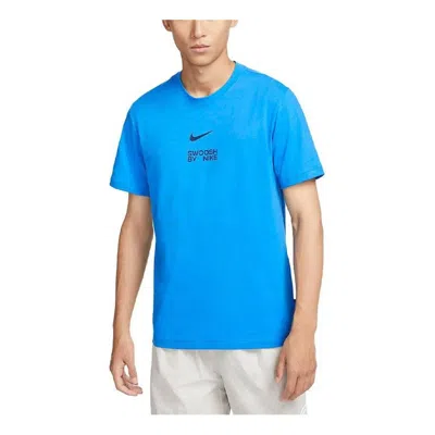 NIKE Nike NSW Big Swoosh T-shirt 'Blue'