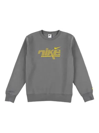 NIKE NSW CLUB LOGO CREW-NECK SWEATSHIRT