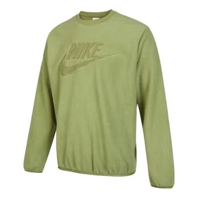 NIKE Nike NSW Fleece Logo Sweatshirt 'Green'