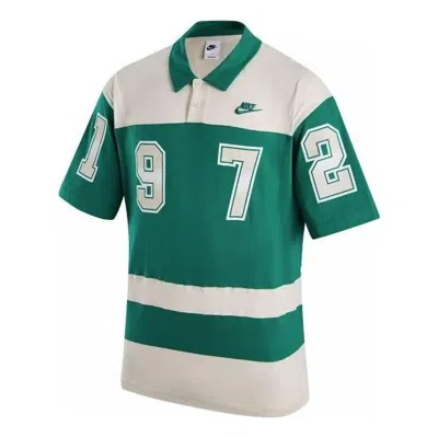 NIKE Nike NSW GCEL Polo Shirt 'Green Grey'
