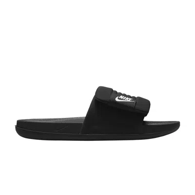 NIKE OFFCOURT ADJUST SLIDE 'BLACK WHITE'