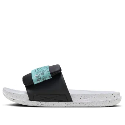 NIKE Nike Offcourt Adjust Slide 'White Black Mint Green'