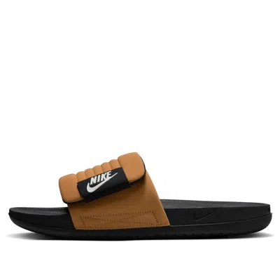 NIKE Nike Offcourt Adjust Slides 'Flax Black'