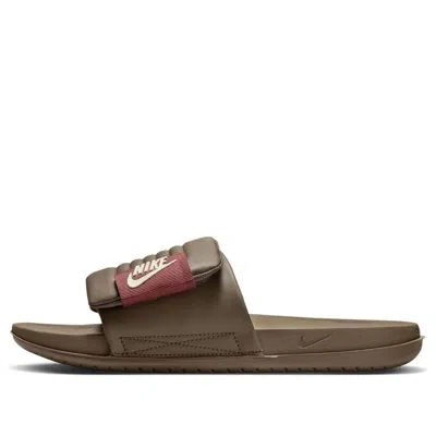 NIKE Nike Offcourt Adjust Slides 'Ironstone Red Sepia'